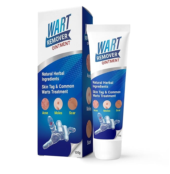 Medigo Wart remover ointment, Wart remover cream for Wart removal (100gm) | massa remover ointment for skin tag