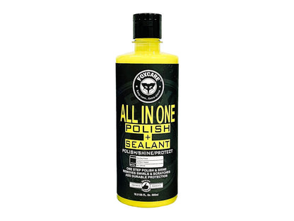 Foxcare All in One Polish + Sealant, Multipurpose Car & Bike Polish Also Suitable for Dashboard, Restores Faded Plastic & Fibre - 500ml